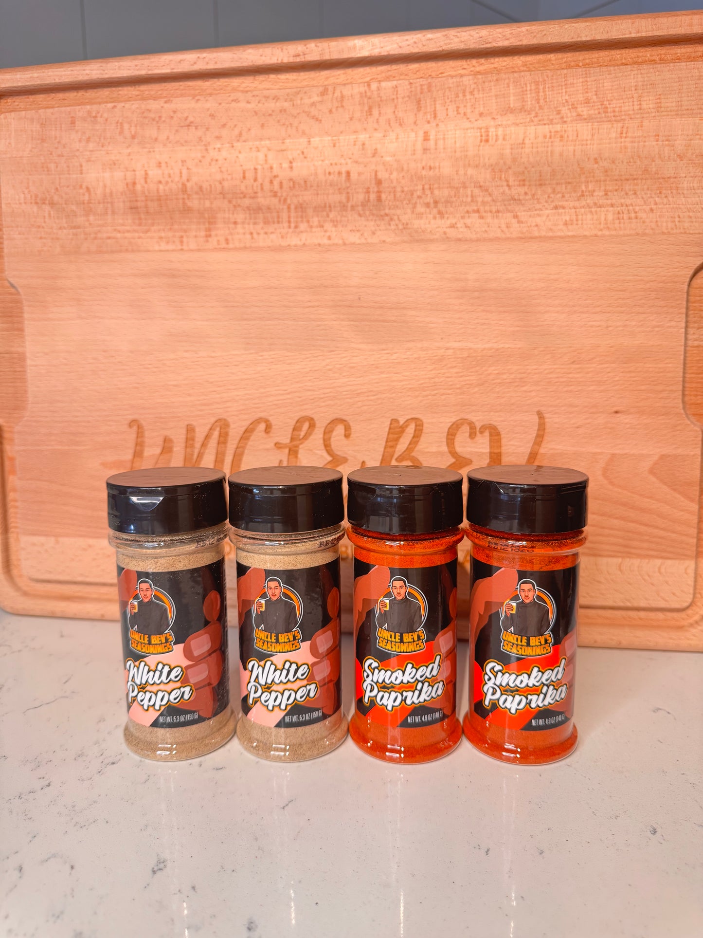 Uncle Bev's Smoked Paprika + White Pepper BUNDLE